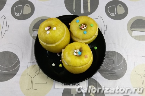 Яблоки запеченные с творогом Яблоки запеченные с творогом