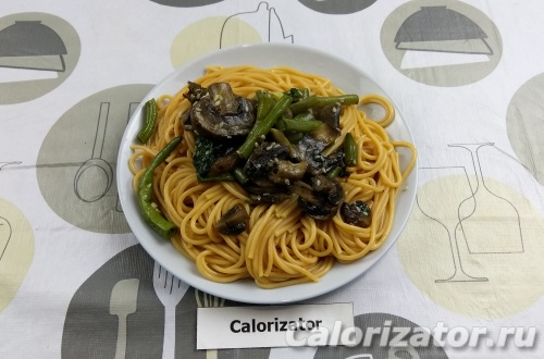 Томатные макароны с овощами Томатные макароны с овощами