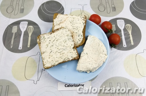 Сливочный сыр с паприкой и зеленью Сливочный сыр с паприкой и зеленью