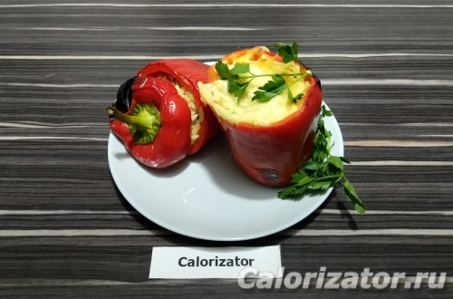 Макароны с гуляшом в перцах Макароны с гуляшом в перцах