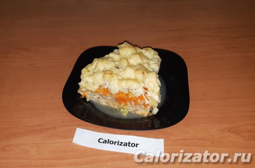 Куриная запеканка с цветной капустой Куриная запеканка с цветной капустой