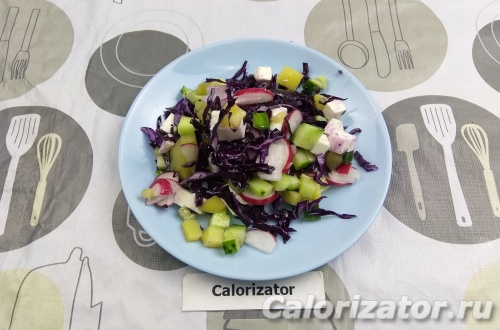 Овощной салат ароматный Овощной салат ароматный