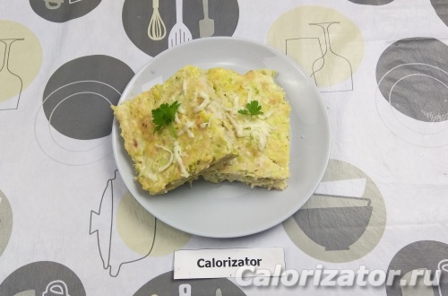 Куриная запеканка с кабачком Куриная запеканка с кабачком