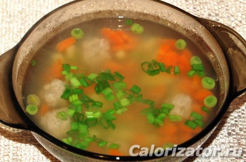 Суп из фрикаделек пошаговый рецепт