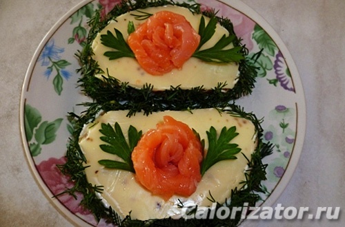 Бутерброды из форели и сыра Бутерброды из форели и сыра