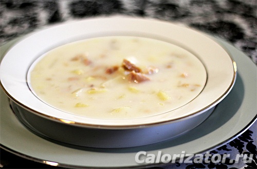 Суп с моллюсками Суп с моллюсками