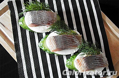 Закуска из сельди и яйца Закуска из сельди и яйца