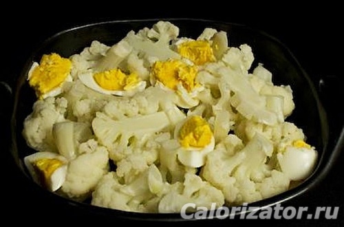 яйца с цветной капустой яйца с цветной капустой