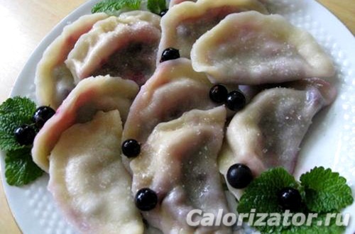 Ягодные вареники Ягодные вареники