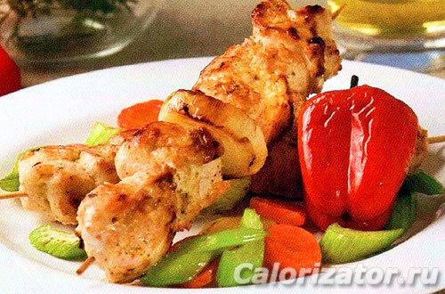 Куриный шашлычок в аэрогриле Куриный шашлычок в аэрогриле
