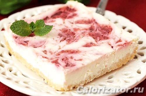 Легкий клубничный чизкейк Легкий клубничный чизкейк