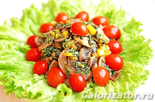 Горячая грибная закуска Горячая грибная закуска