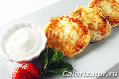 Сырники с изюмом Сырники с изюмом
