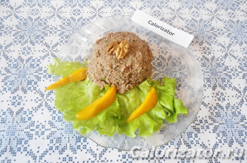 Фасолевый паштет с петрушкой и орехами Фасолевый паштет с петрушкой и орехами