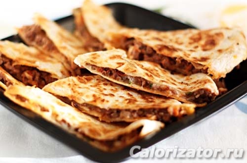 Тортилья с мясом Тортилья с мясом