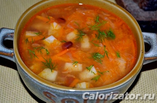 Борщ с квашеной капустой рецепт пошаговый с фото Борщ с квашеной капустой рецепт пошаговый с фото