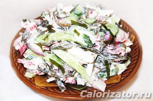 Салат из морской капусты Салат из морской капусты