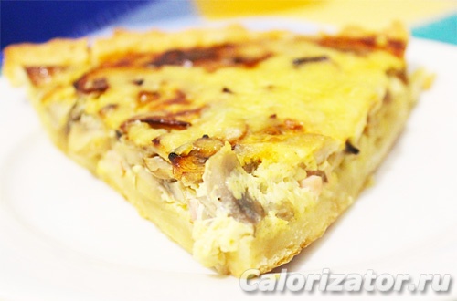 Киш с грибами Киш с грибами