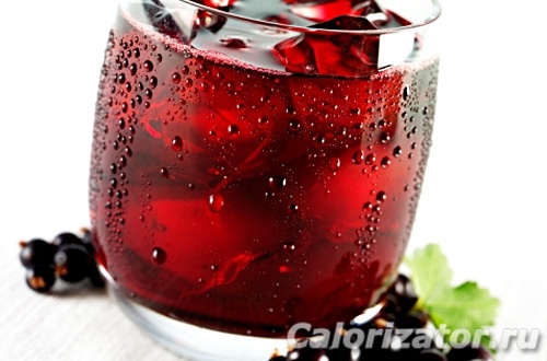 Морс из черной смородины с мятой Морс из черной смородины с мятой