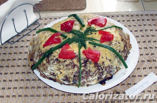 Лазанья с польскими грибами Лазанья с польскими грибами