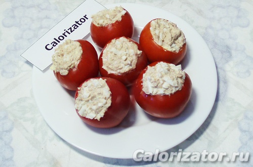Томаты с начинкой из тунца Томаты с начинкой из тунца