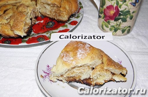 Булка с мёдом и корицей Булка с мёдом и корицей