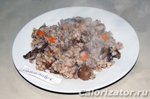 Каша из четырех круп с грибами Каша из четырех круп с грибами