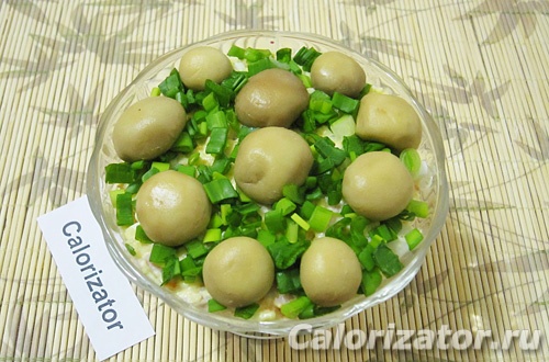 Закусочный салат Грибное чудо Закусочный салат Грибное чудо