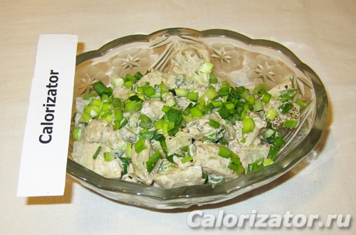 Картофельный салат с соусом из тунца Картофельный салат с соусом из тунца