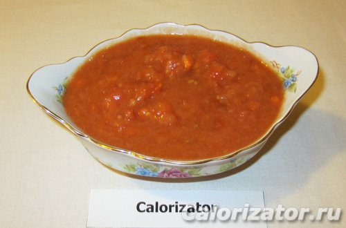 Красный домашний соус Красный домашний соус