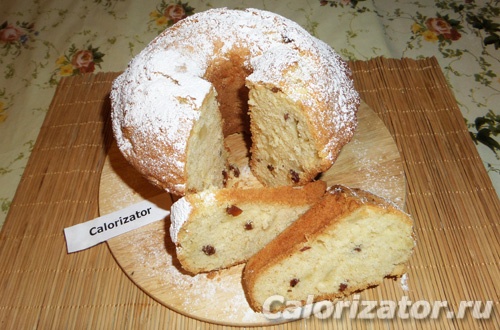 Кекс с грушей и изюмом Кекс с грушей и изюмом