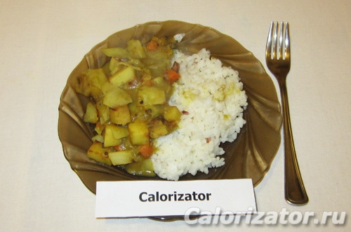 Чечевица с овощами Чечевица с овощами