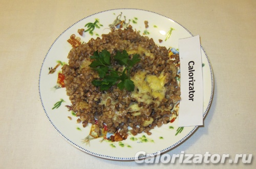 Гречка, запеченная с сыром Гречка, запеченная с сыром