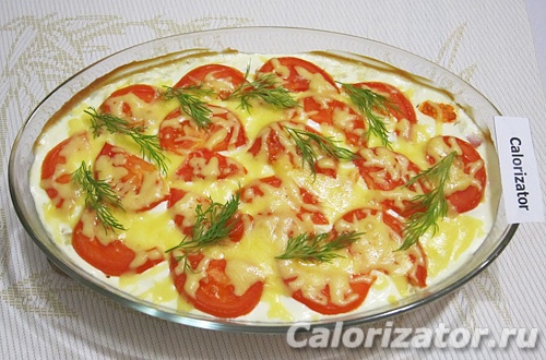 Запеканка с рисом, сыром и колбасой Запеканка с рисом, сыром и колбасой