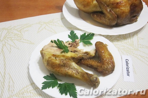 Жареная курица в соевом соусе Жареная курица в соевом соусе
