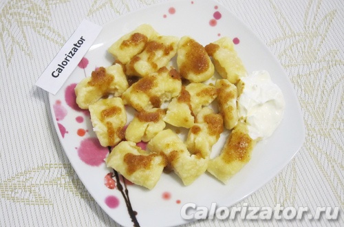 Ленивые вареники с панировкой Ленивые вареники с панировкой