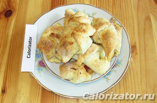 Творожные сахарные рогалики Творожные сахарные рогалики