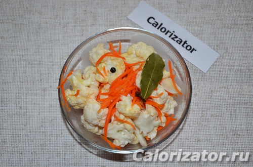 Маринованная цветная капуста Маринованная цветная капуста