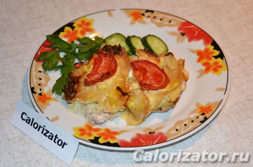 Запеканка со свининой и овощами Запеканка со свининой и овощами