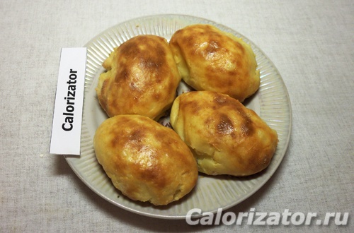 Картофельные пирожки с мясом Картофельные пирожки с мясом