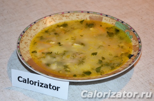 Суп с яйцом и зеленью Суп с яйцом и зеленью