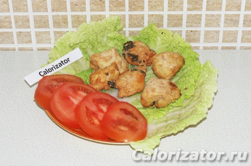 Куриная грудка в мятном маринаде Куриная грудка в мятном маринаде