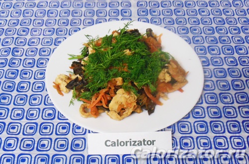 Куриное филе с черносливом и морковью Куриное филе с черносливом и морковью