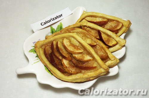 Слойки с яблоками Слойки с яблоками