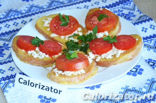 Гренки с брынзой Гренки с брынзой