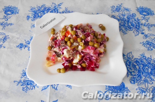 Сельдь под шубой с чесночным соусом Сельдь под шубой с чесночным соусом