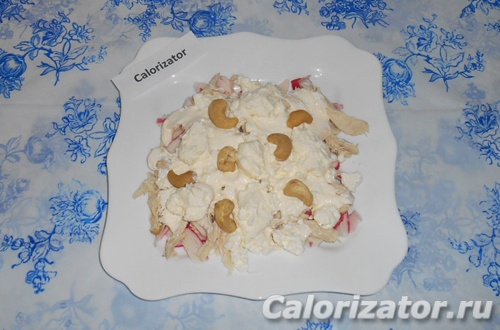 Белковый фитнес салат Белковый фитнес салат