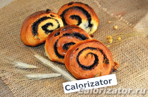 Булочки с маком и изюмом Булочки с маком и изюмом