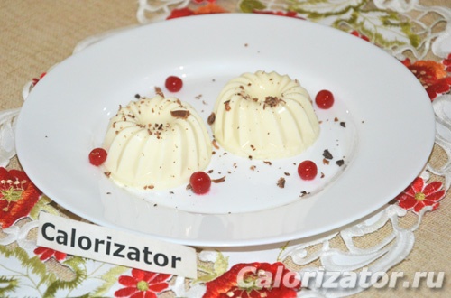 Желе из творога с медом Желе из творога с медом