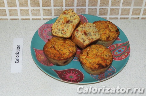 Кокосовые маффины с морковкой Кокосовые маффины с морковкой